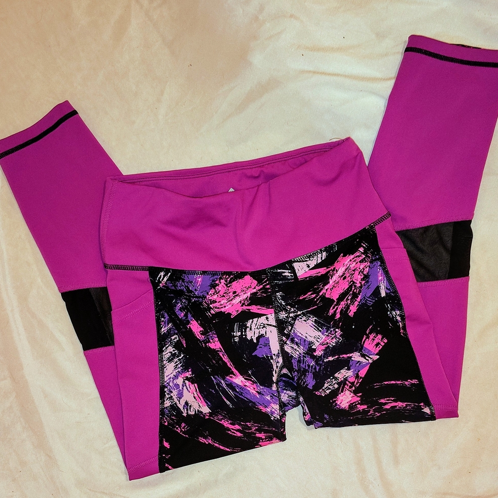 Vibrant Pink Kids Leggings